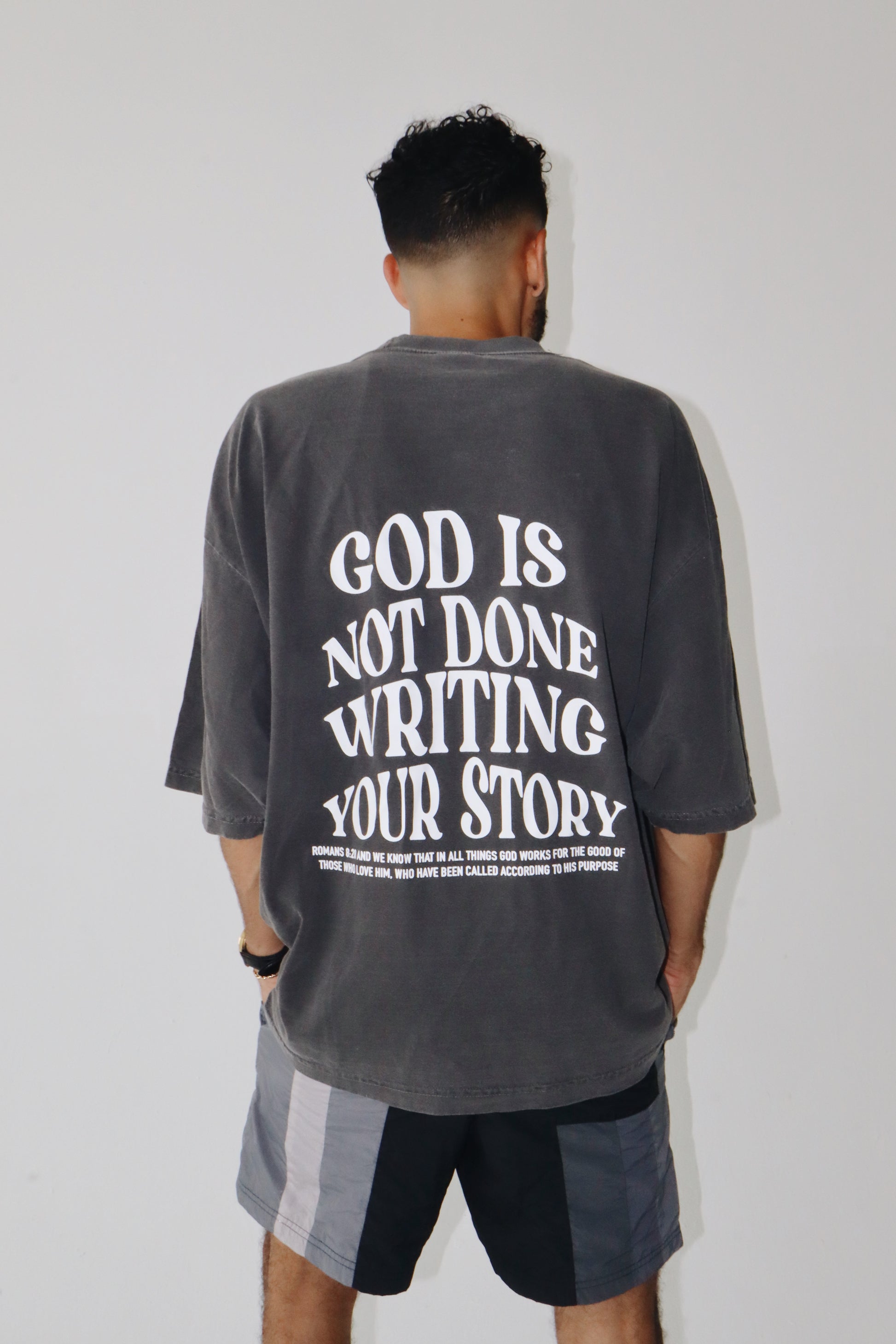 God is not done Godly Reminder Tee