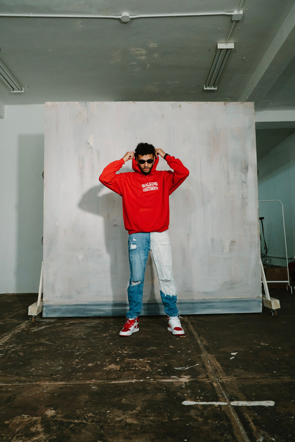God Saved My Life Hoodie (Red)