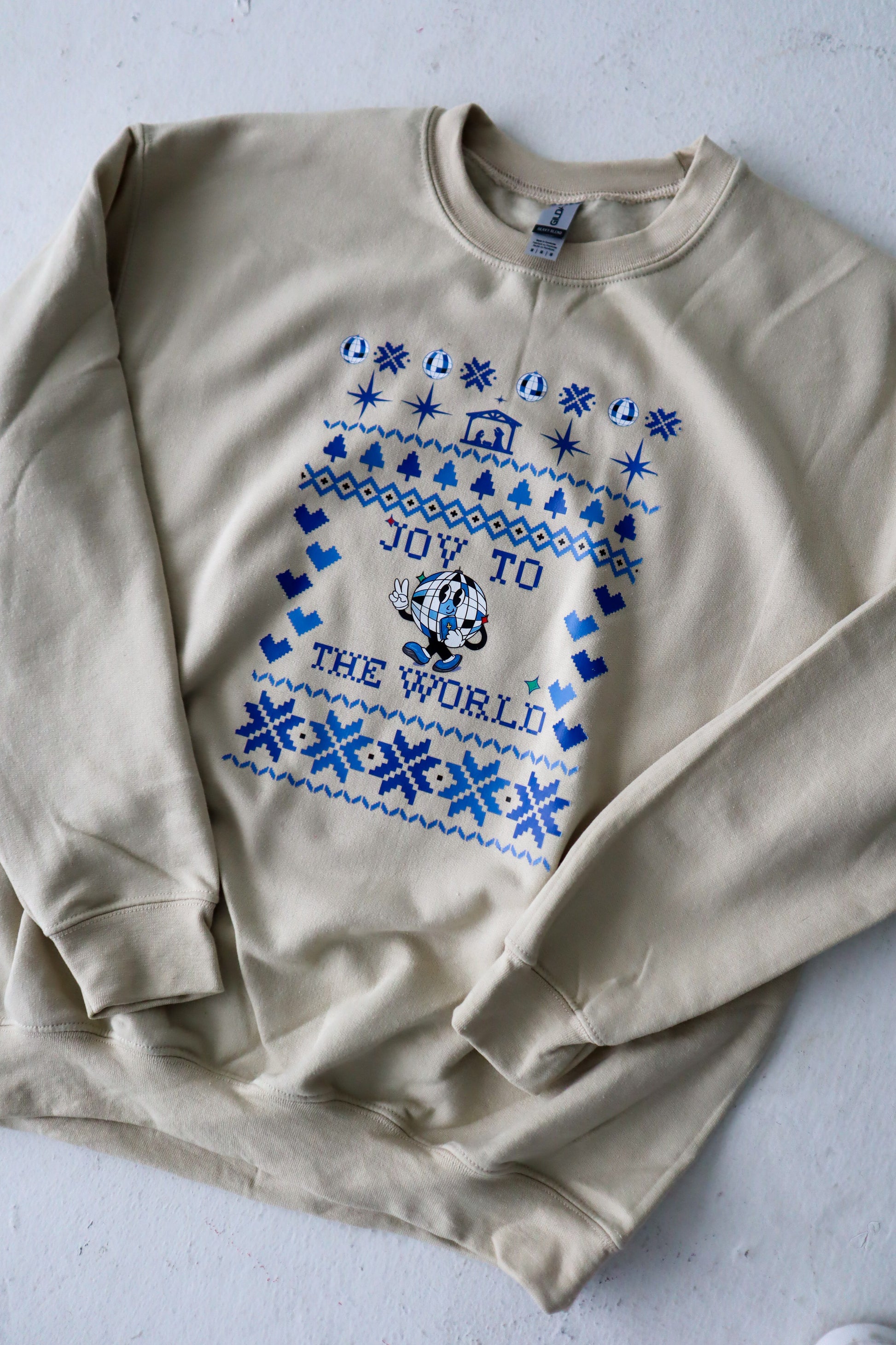 JOY Christmas Sand Sweater