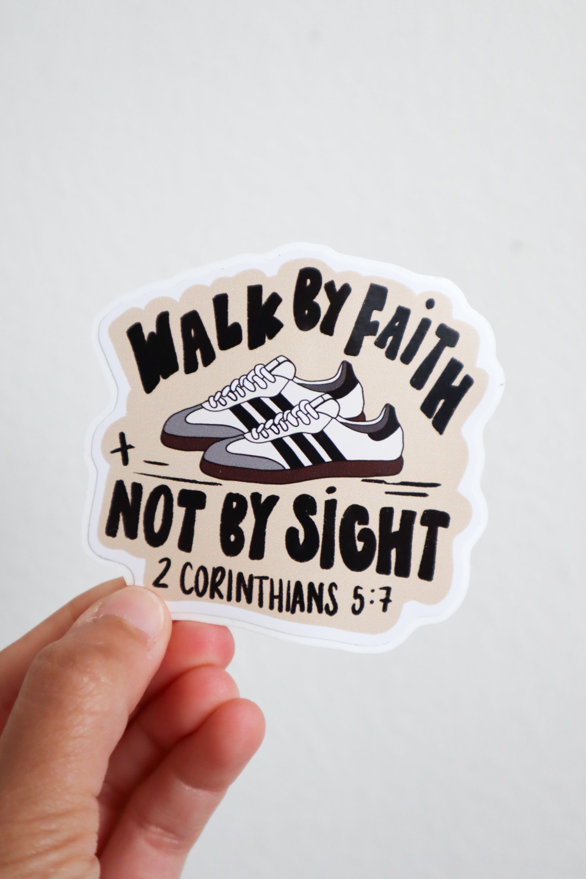 Walk by Faith Samba Sticker