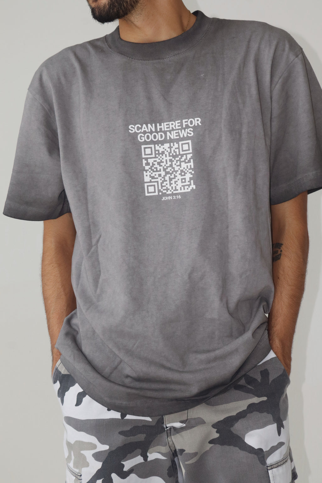 Spread The Gospel QR Code T-shirt