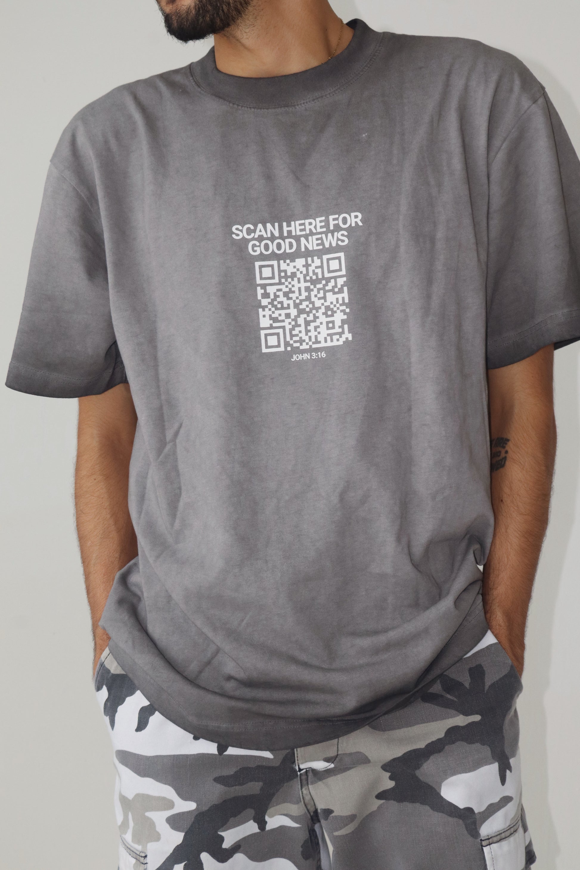 Spread The Gospel QR Code T-shirt