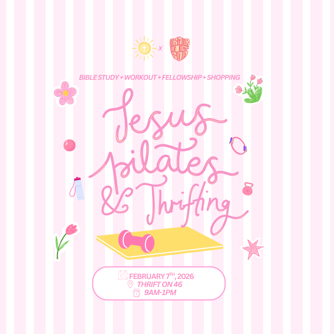 Jesus, Pilates & Thrifting Ticket!