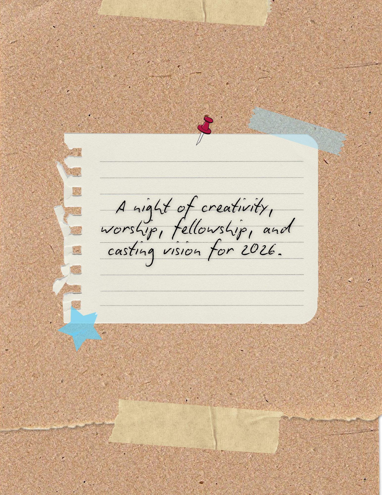 Prayer Board Night Ticket (Jan 30, 2026)