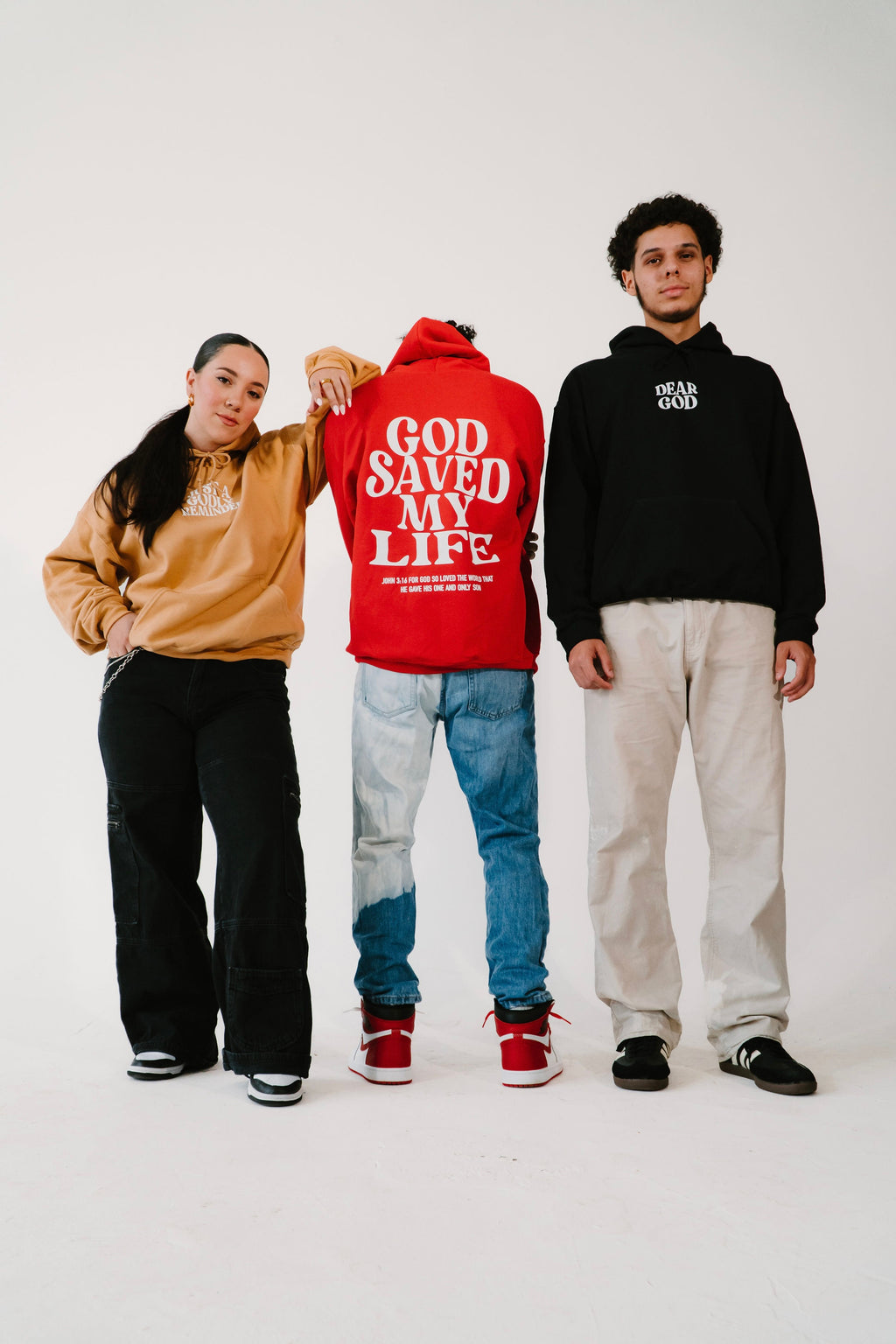 God Saved My Life Hoodie (Red)
