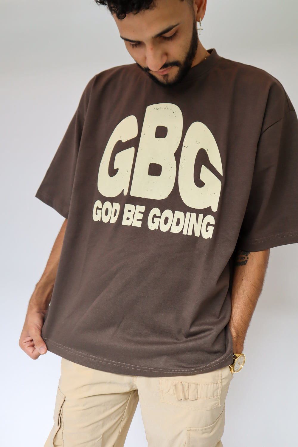 God Be Goding Oversized T-Shirt