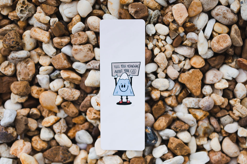 Tell Your Mountains Bible Bookmark