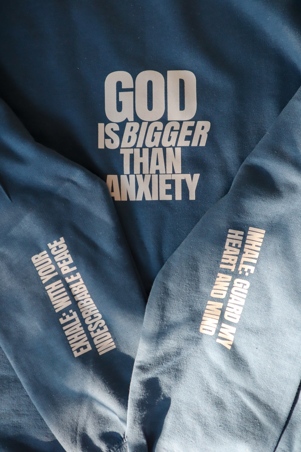 God > Anxiety Sweatshirt