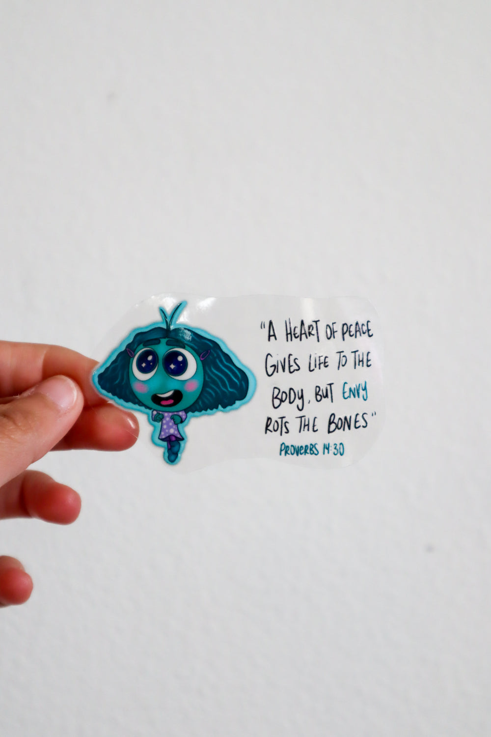 Inside Out Bible Verse Stickers