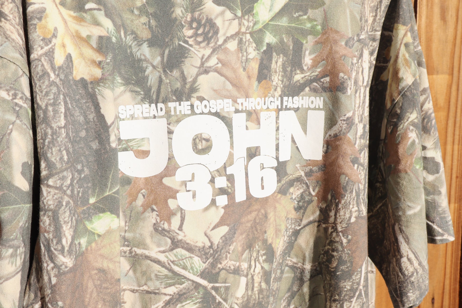 John 3:16 Camo Tee