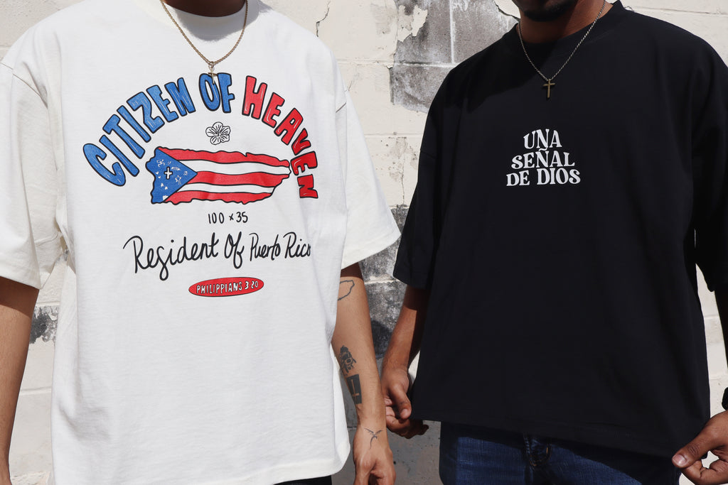 ‘Resident of Puerto Rico’ Boxy Shirt
