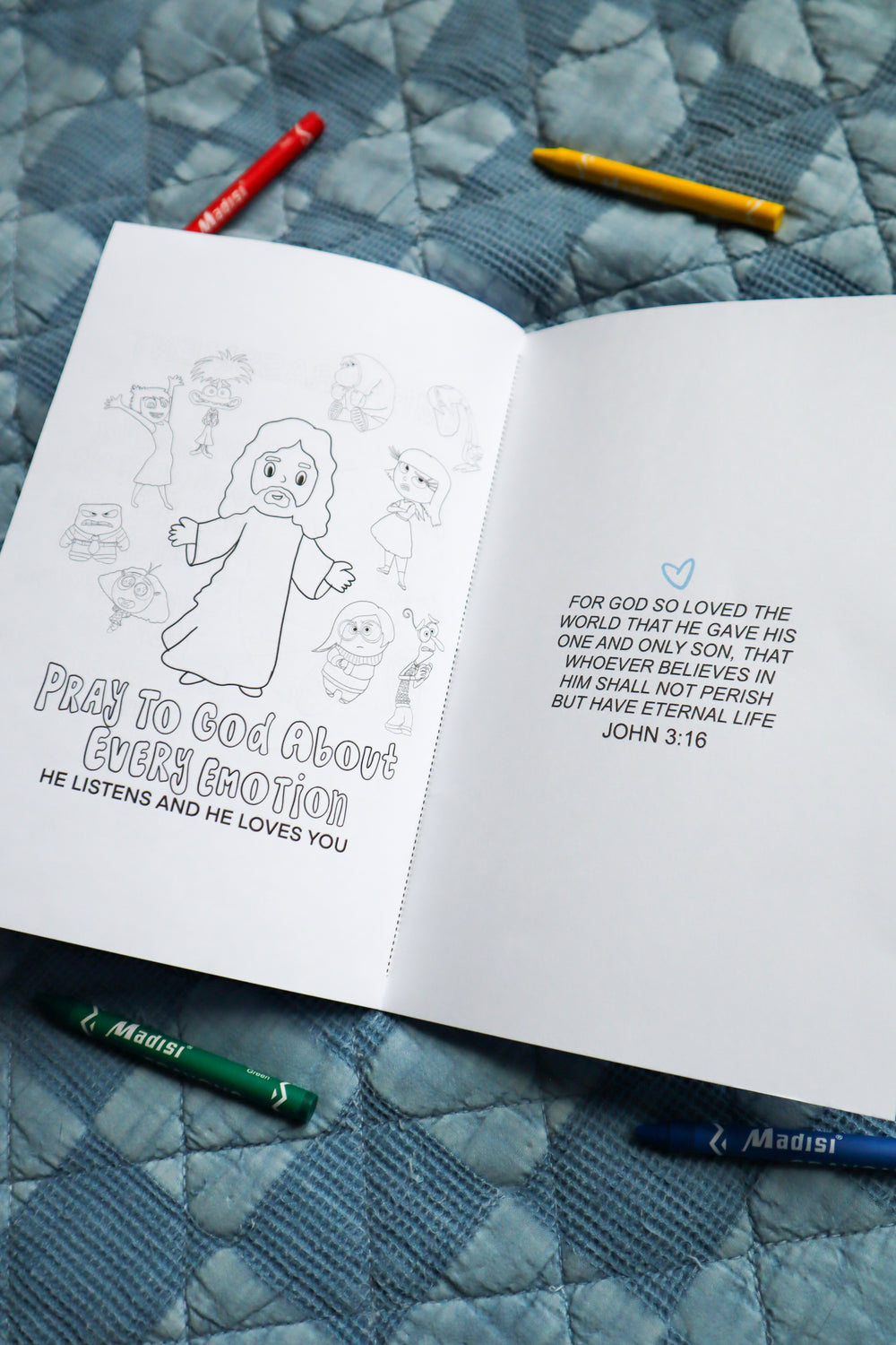 InsideOut BIBLE Verse *COLORING PAGES* DIGITAL DOWNLOAD