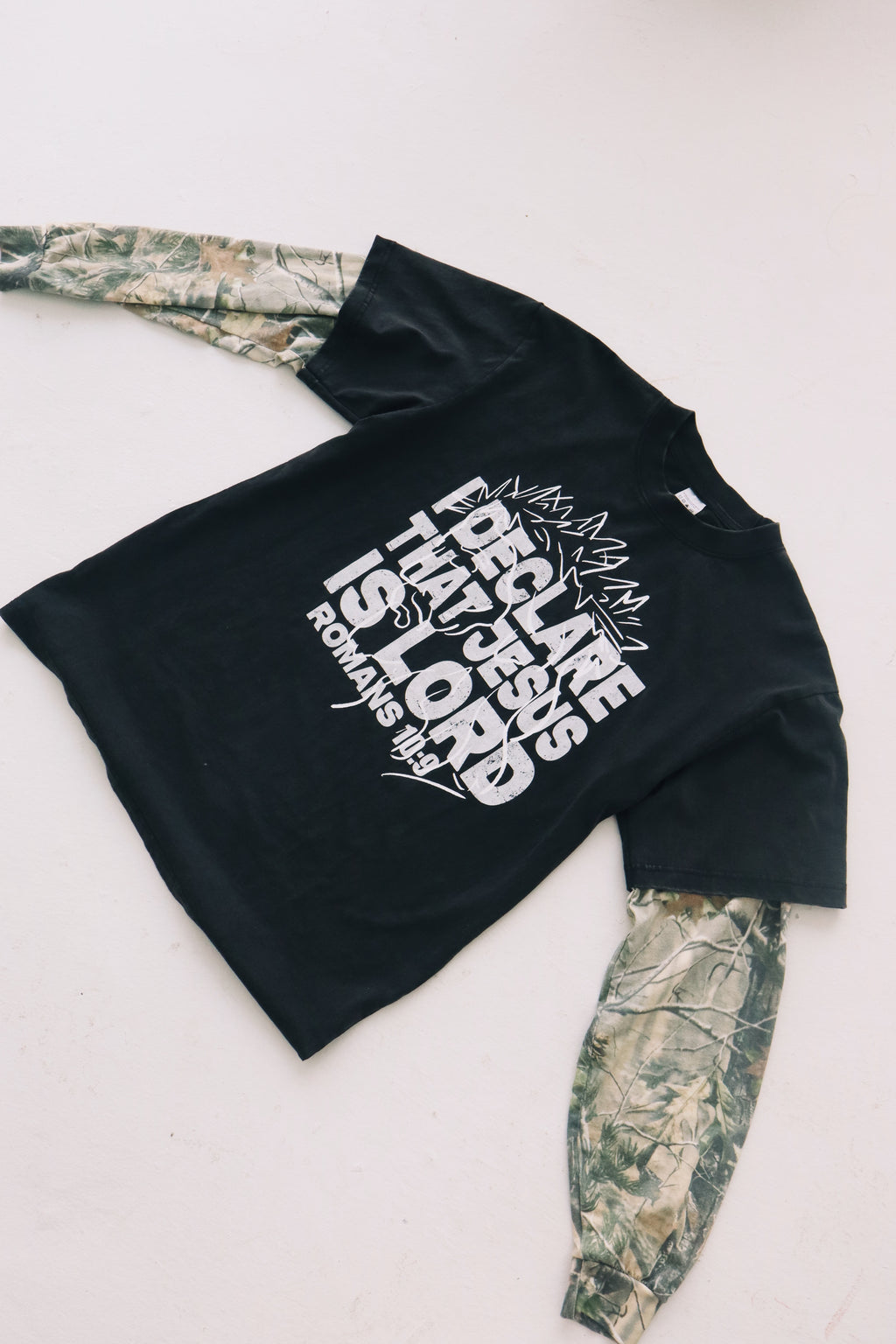 Jesus is Lord Camo Long Sleeve