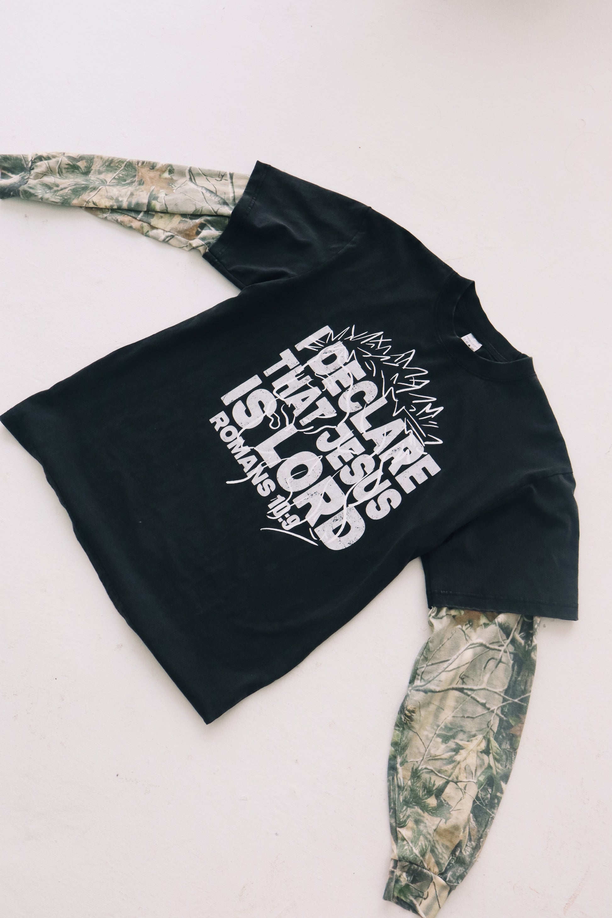 Jesus is Lord Camo Long Sleeve