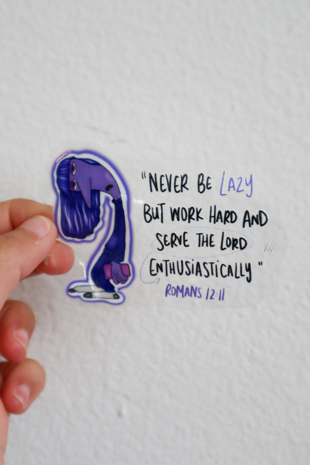 Inside Out Bible Verse Stickers