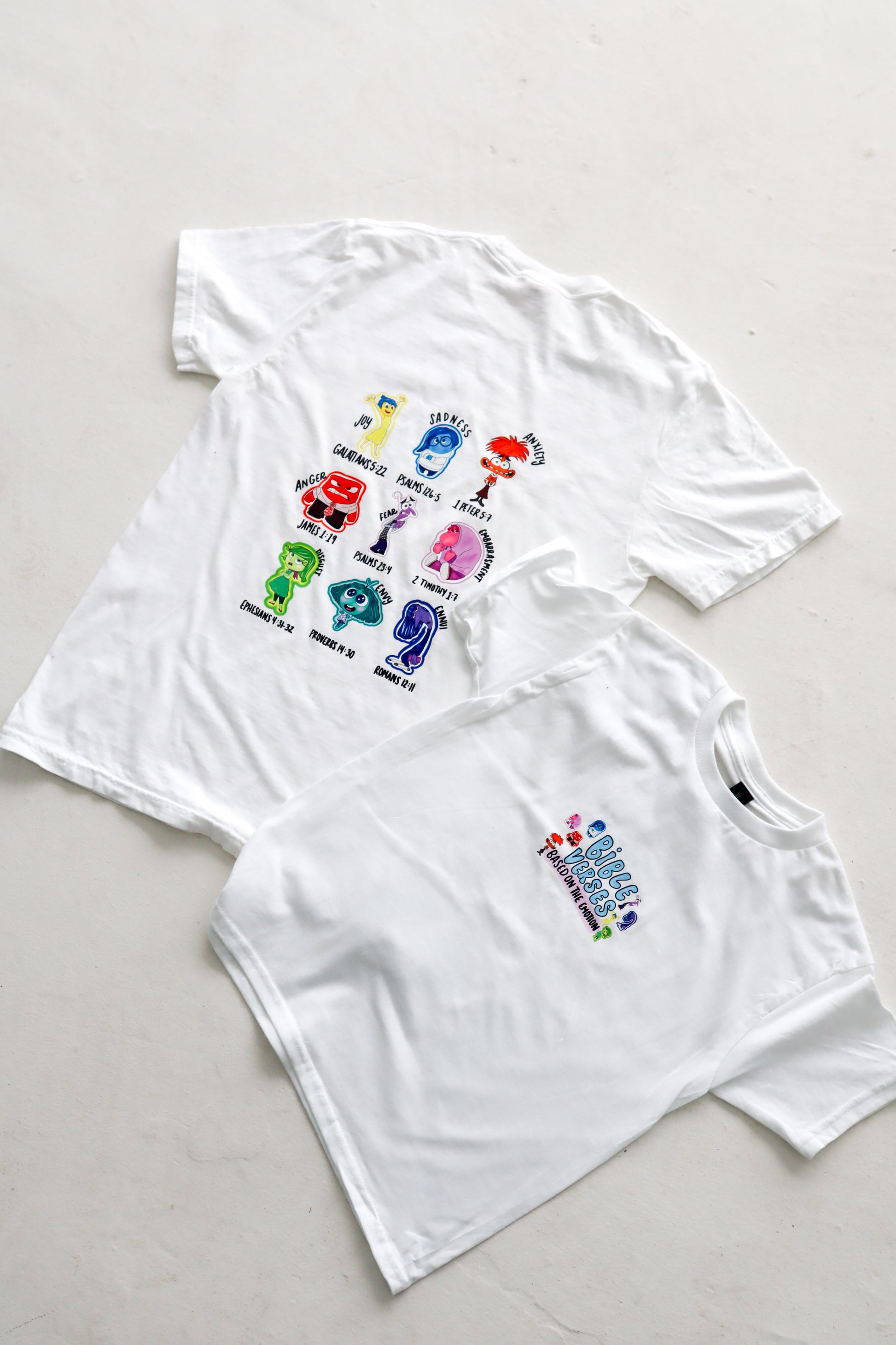 Inside Out Verses Adult/Kids Shirt