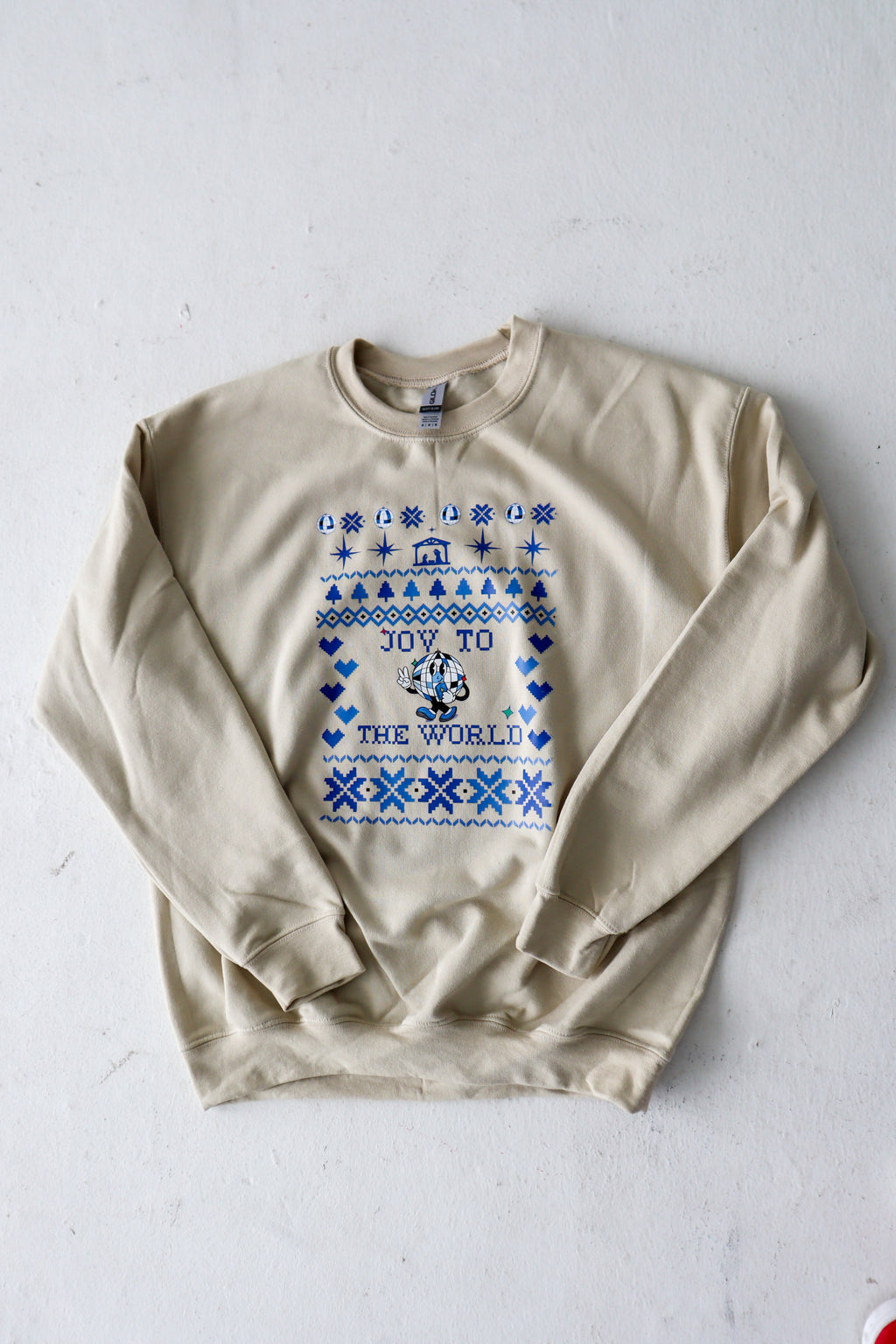 JOY Christmas Sand Sweater