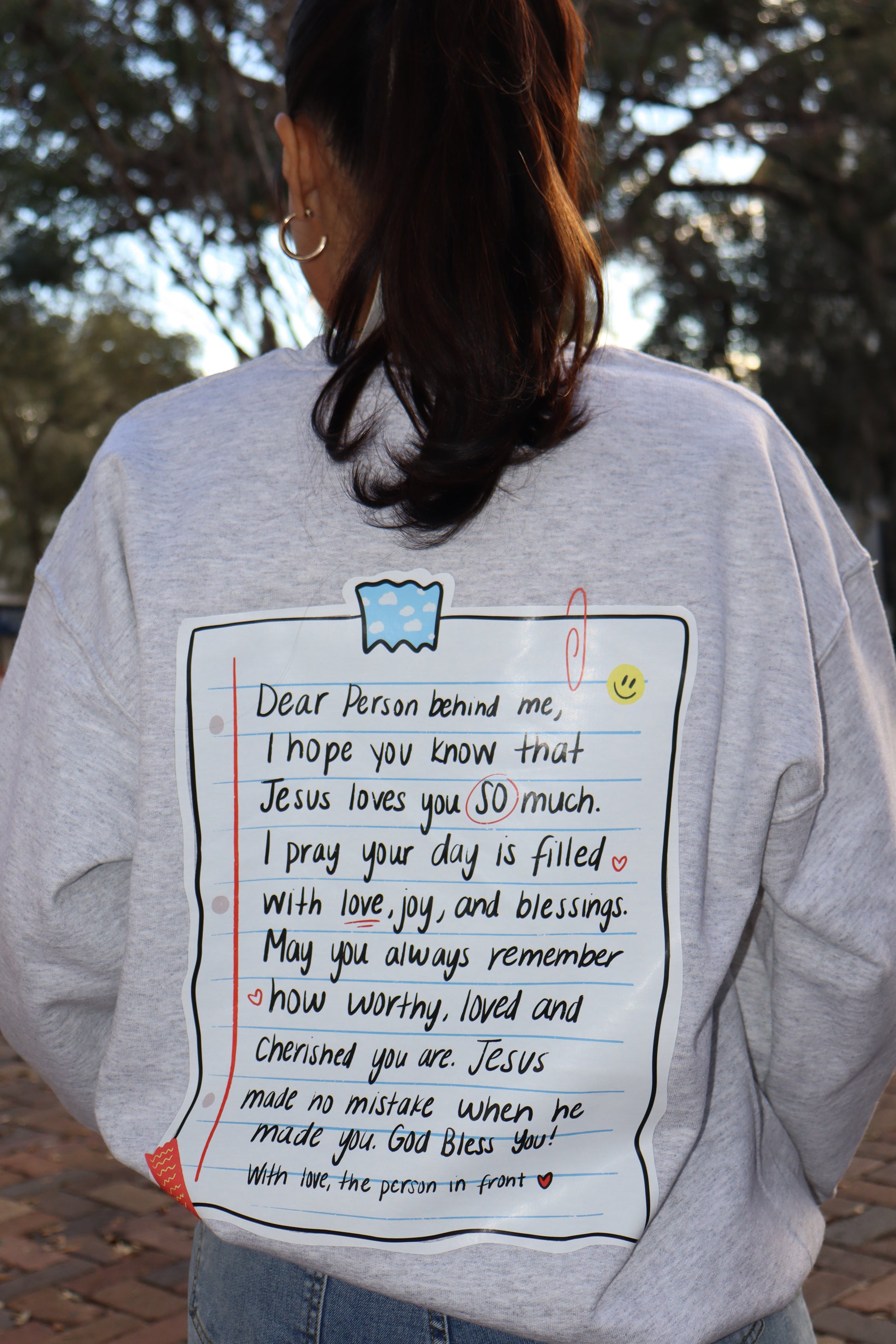Jesus Love Letter Sweatshirt