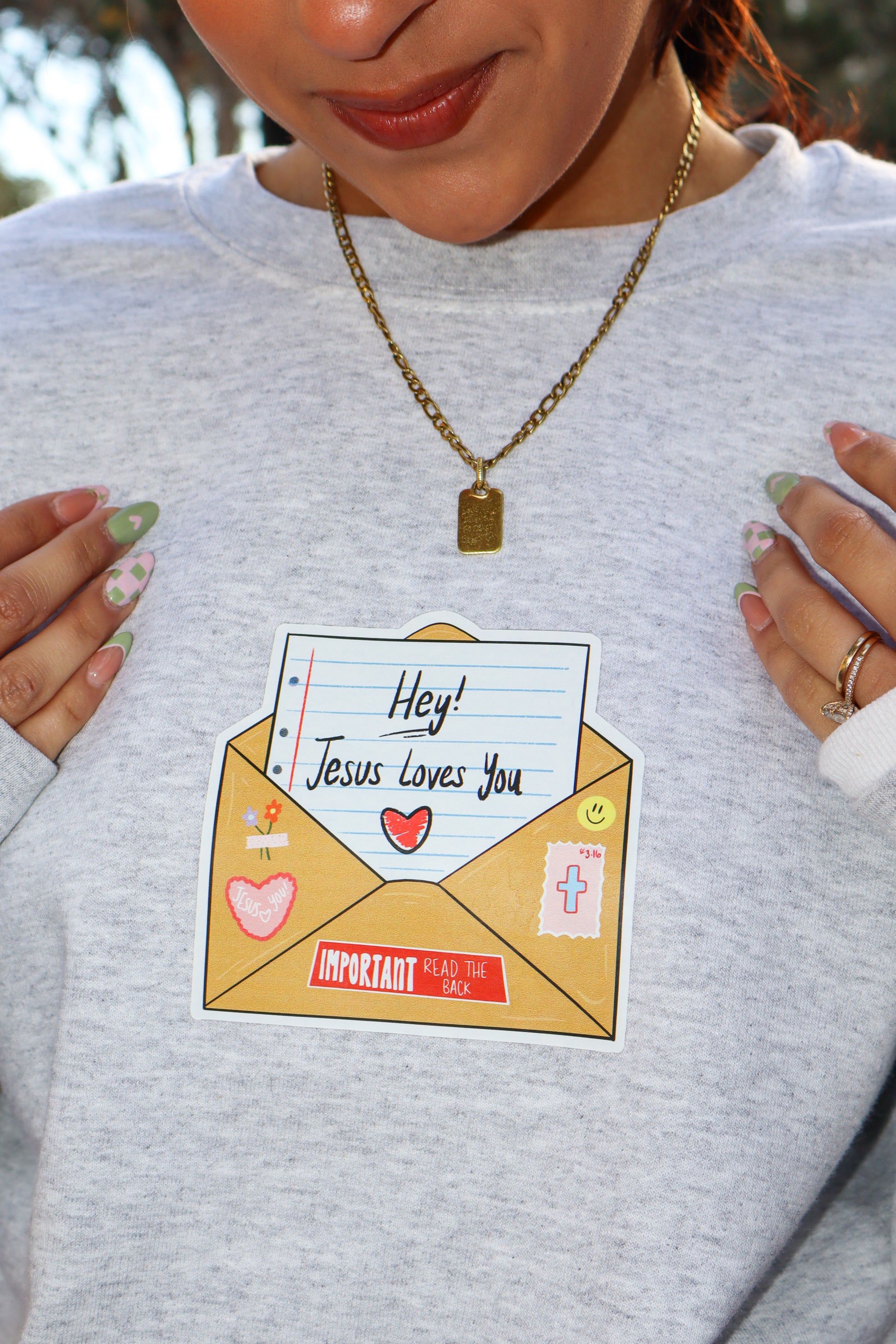 Jesus Love Letter Sweatshirt