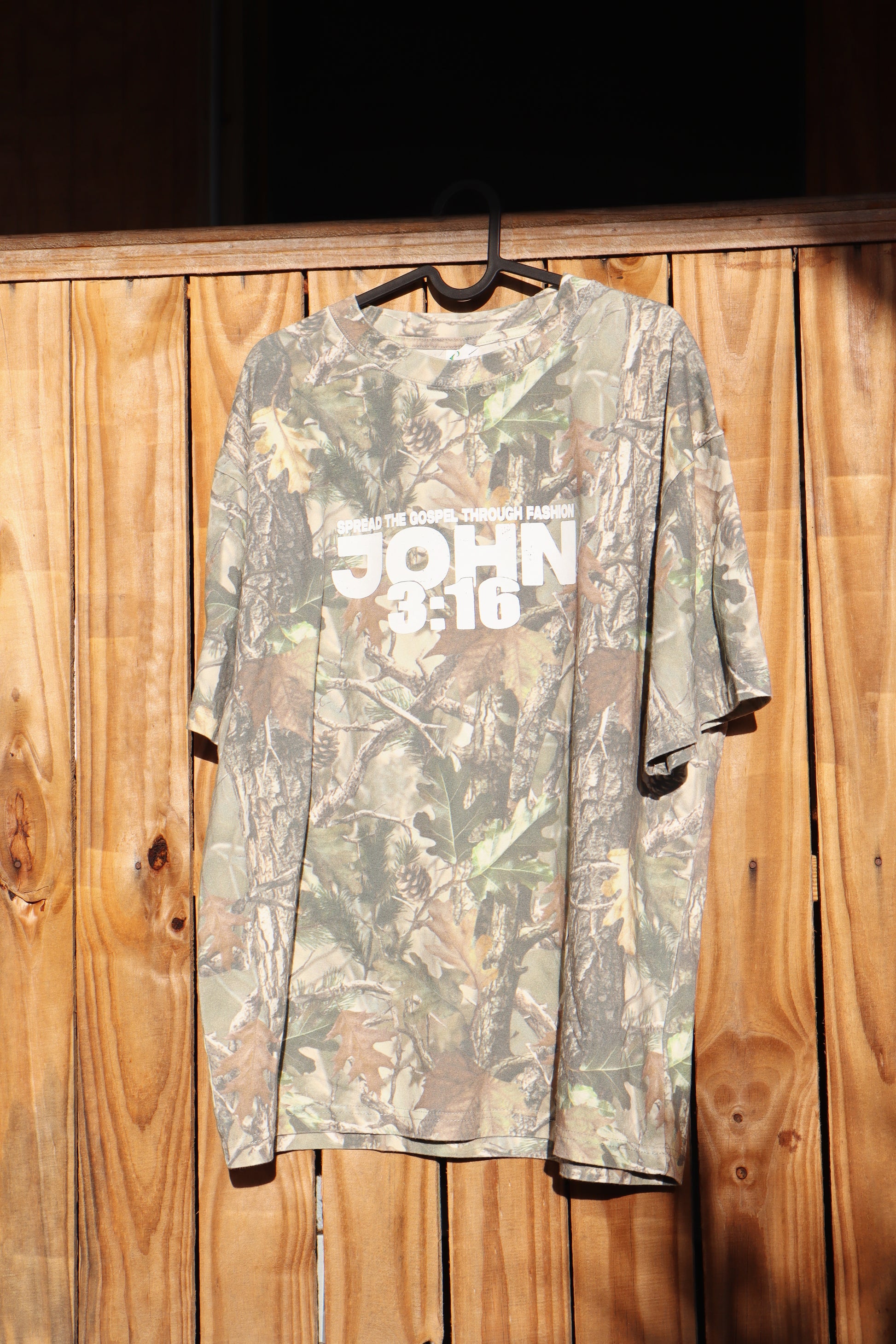 John 3:16 Camo Tee