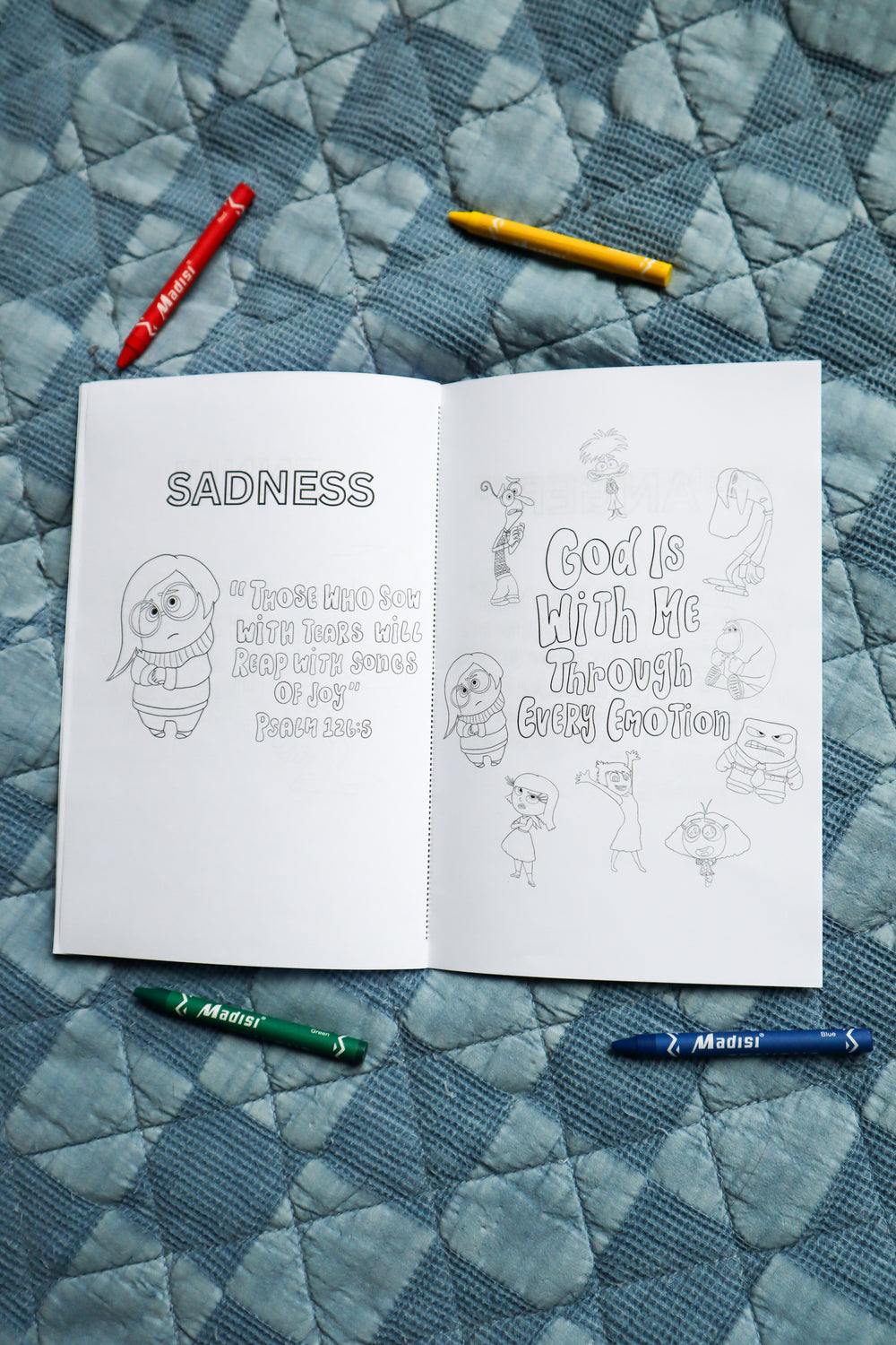 InsideOut Bible Verse Coloring Book