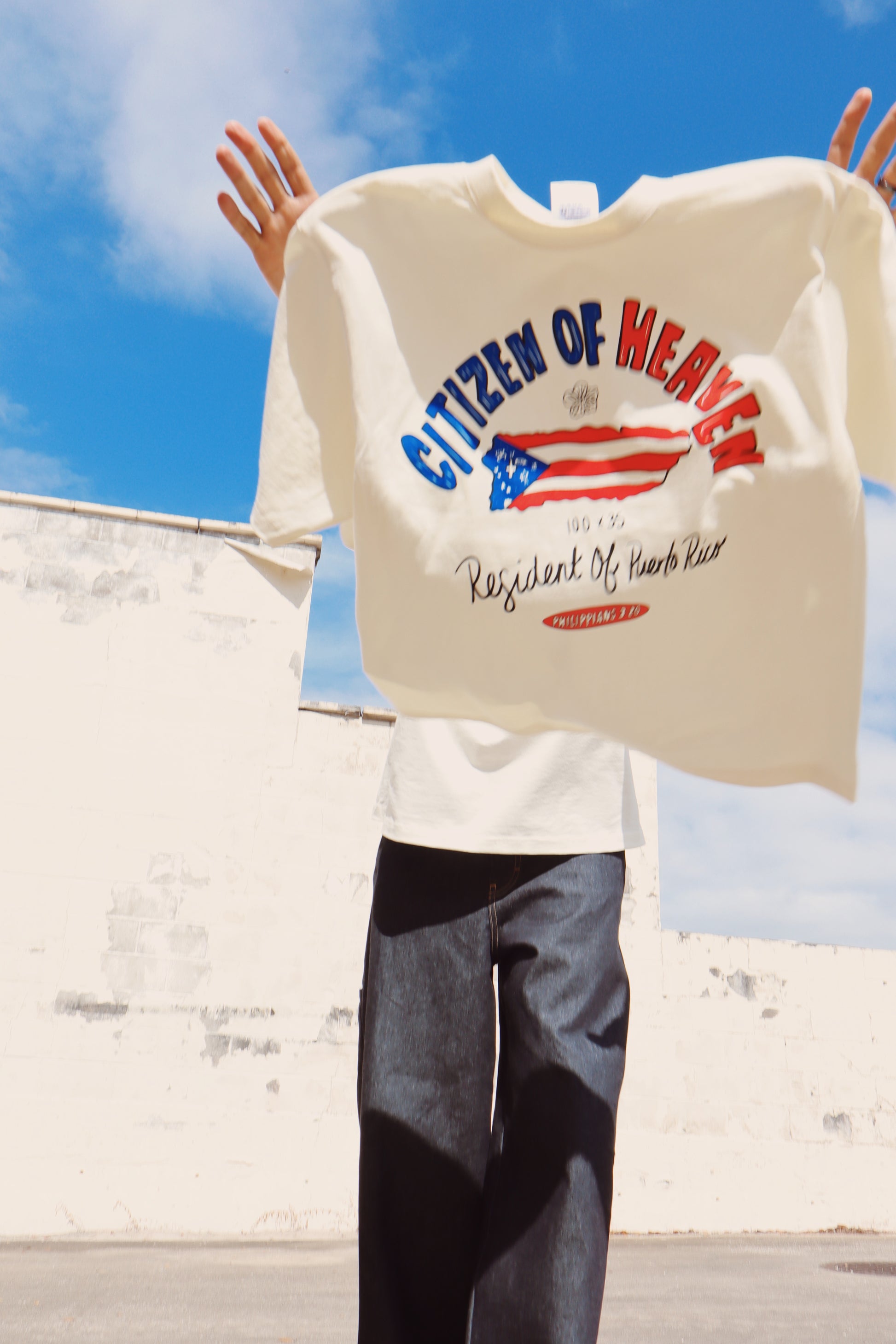‘Resident of Puerto Rico’ Boxy Shirt